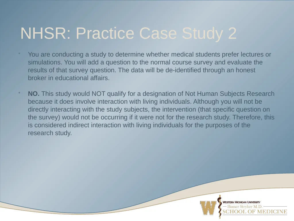 What’s Your Study? Navigating IRB Submission Forms - slide 10 of 52