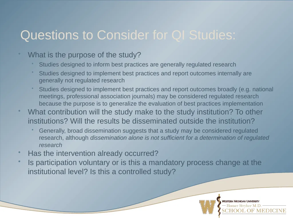 What’s Your Study? Navigating IRB Submission Forms - slide 15 of 52