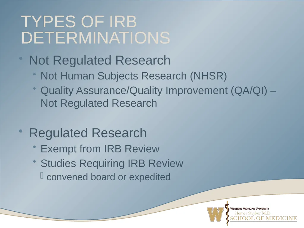 What’s Your Study? Navigating IRB Submission Forms - slide 3 of 52