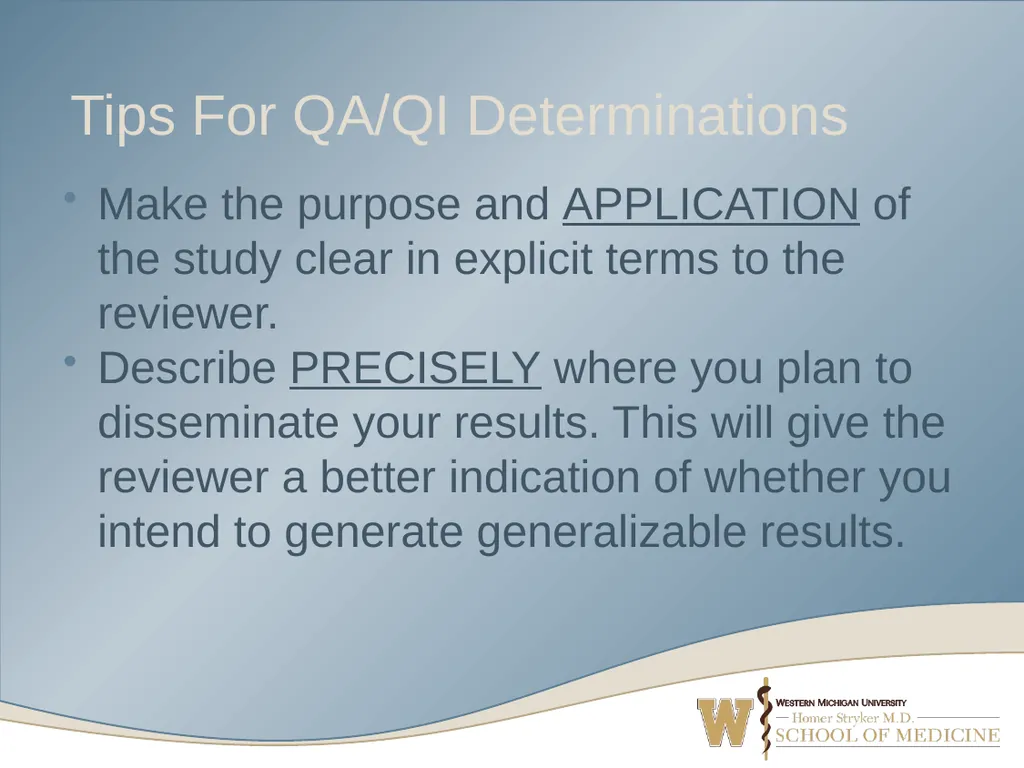 What’s Your Study? Navigating IRB Submission Forms - slide 20 of 52