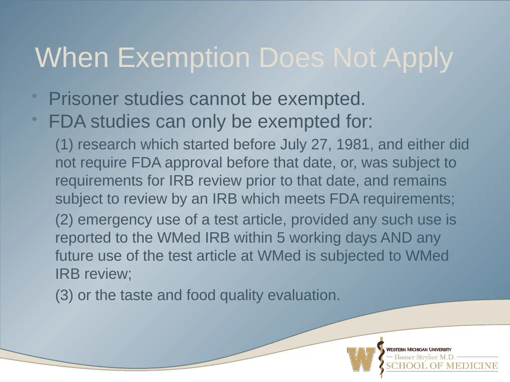What’s Your Study? Navigating IRB Submission Forms - slide 23 of 52