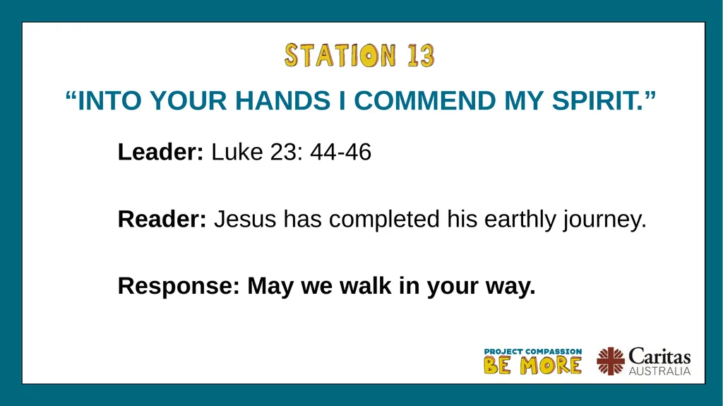 lent.caritas.org.au 1800 024 413 - slide 28 of 33