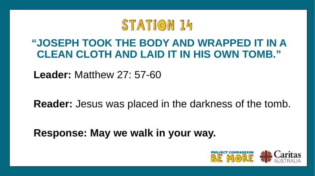 lent.caritas.org.au 1800 024 413 - slide 30 of 33