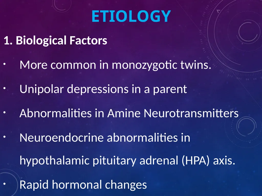 MOOD DISORDERS Mood : prevailing internal - slide 5 of 33