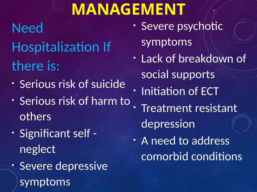 MOOD DISORDERS Mood : prevailing internal - slide 12 of 33