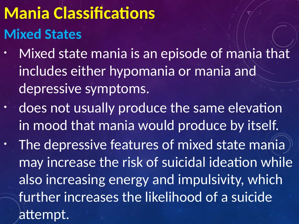 MOOD DISORDERS Mood : prevailing internal - slide 23 of 33