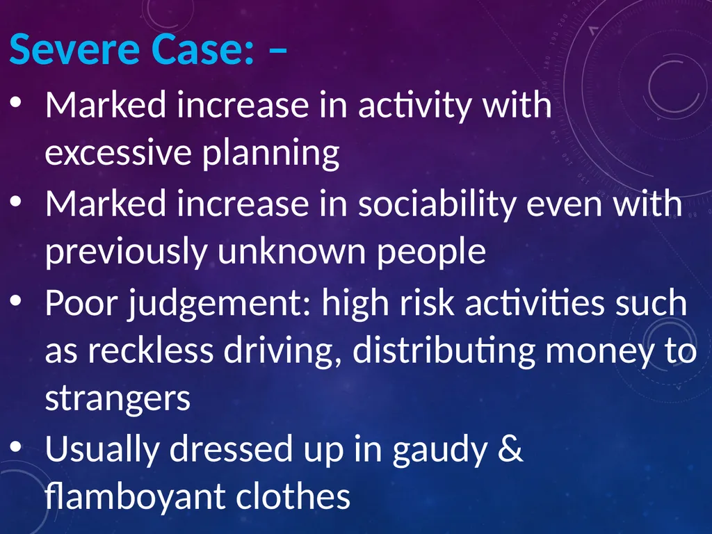 MOOD DISORDERS Mood : prevailing internal - slide 27 of 33