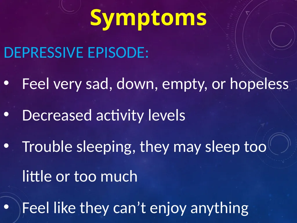 MOOD DISORDERS Mood : prevailing internal - slide 7 of 33