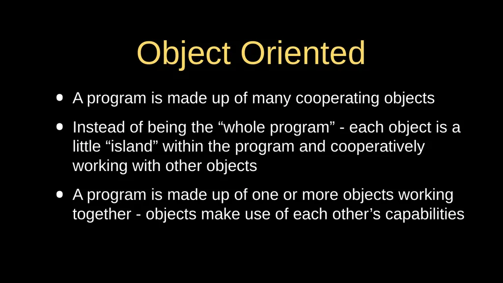 Python Objects Charles Severance Warning This - slide 7 of 47