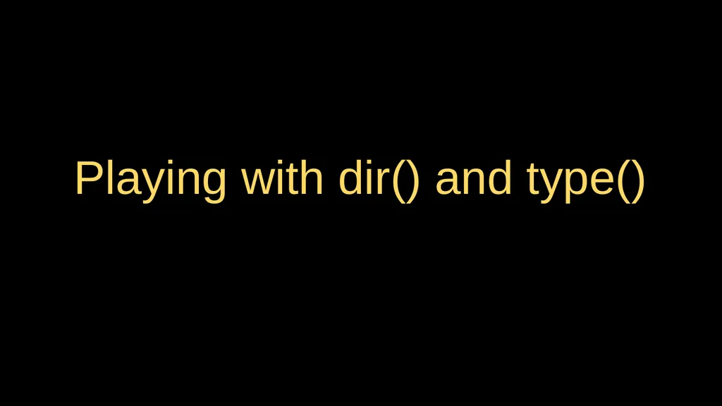 Python Objects Charles Severance Warning This - slide 23 of 47