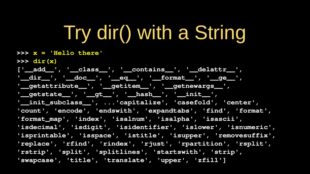 Python Objects Charles Severance Warning This - slide 26 of 47