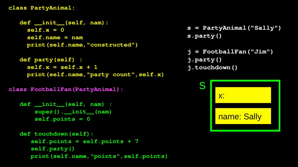 Python Objects Charles Severance Warning This - slide 42 of 47