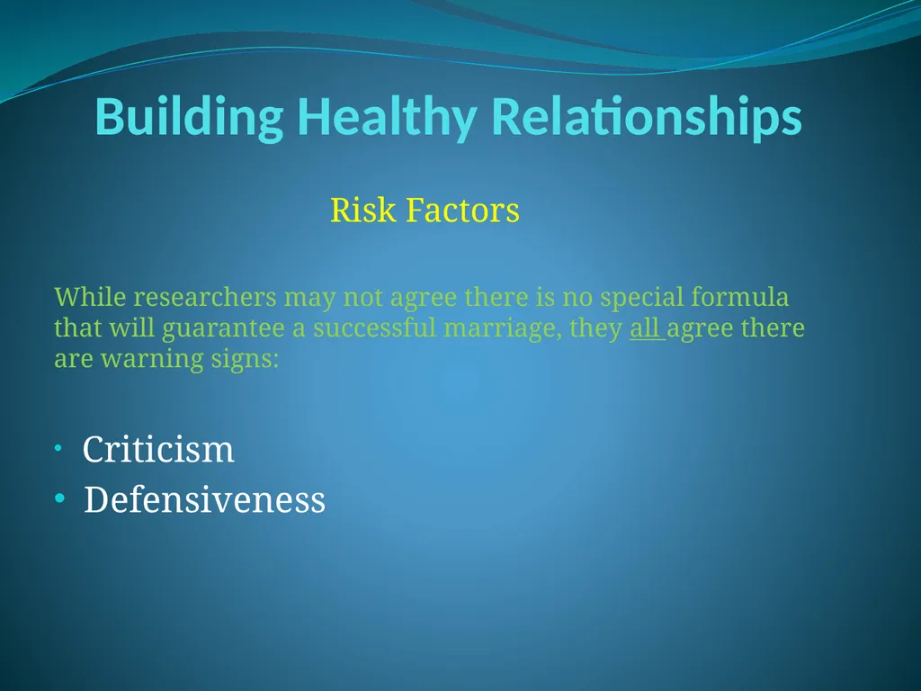Building Healthy Relationships Knowledge Risk - slide 18 of 68