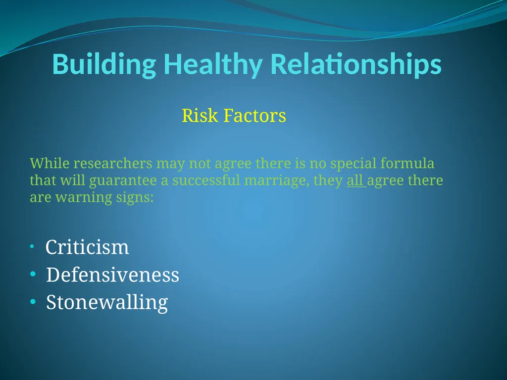 Building Healthy Relationships Knowledge Risk - slide 19 of 68