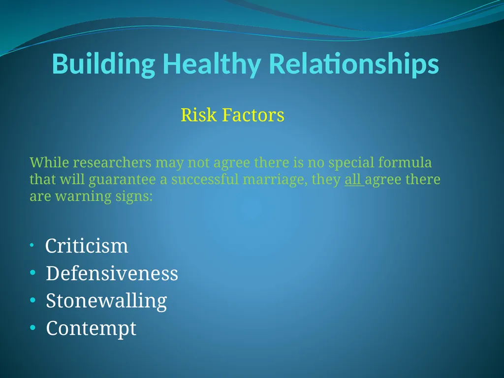 Building Healthy Relationships Knowledge Risk - slide 20 of 68