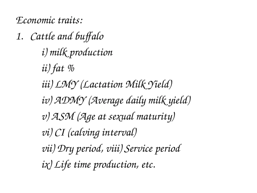 ANIMAL GENETICS & BREEDING Theory Introduction Dr - slide 8 of 16