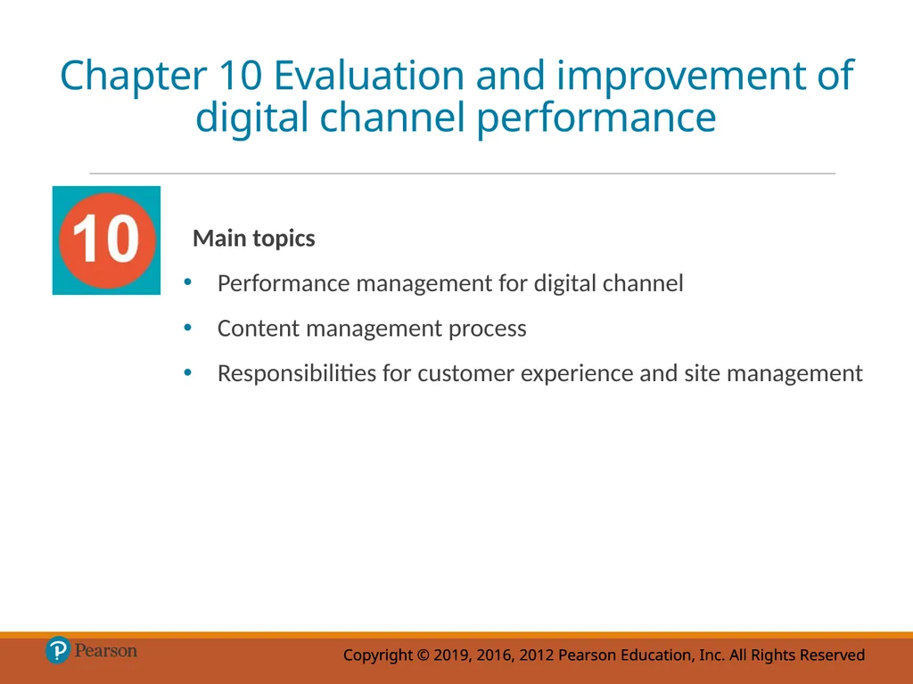 Chapter 10 Evaluation and improvement of digital - slide 2 of 39