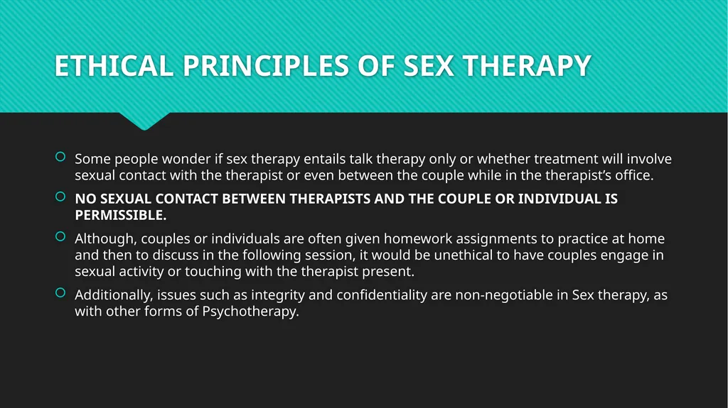 SEX THERAPY MODULE 1 BASIC CERTIFICATION CLASS - slide 36 of 37
