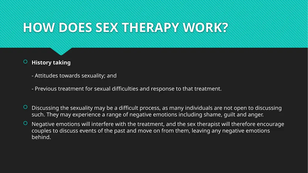 SEX THERAPY MODULE 1 BASIC CERTIFICATION CLASS - slide 19 of 37