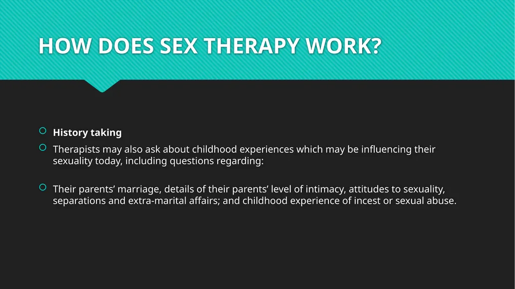 SEX THERAPY MODULE 1 BASIC CERTIFICATION CLASS - slide 20 of 37