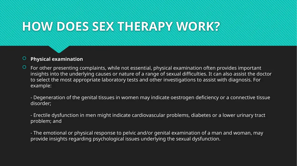 SEX THERAPY MODULE 1 BASIC CERTIFICATION CLASS - slide 22 of 37