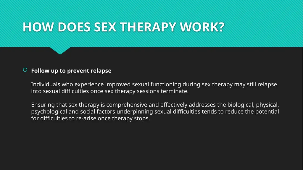 SEX THERAPY MODULE 1 BASIC CERTIFICATION CLASS - slide 31 of 37
