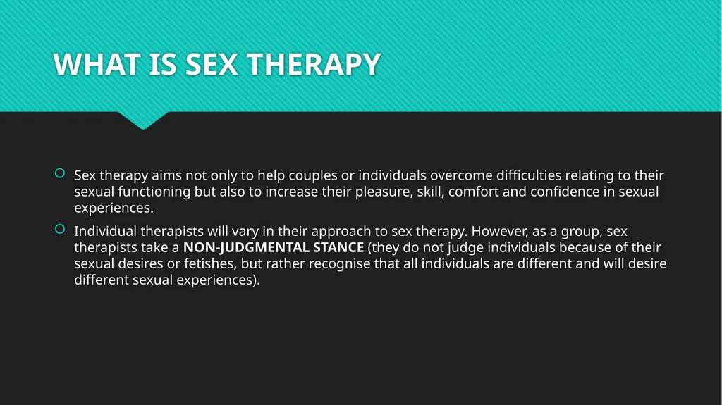 SEX THERAPY MODULE 1 BASIC CERTIFICATION CLASS - slide 4 of 37