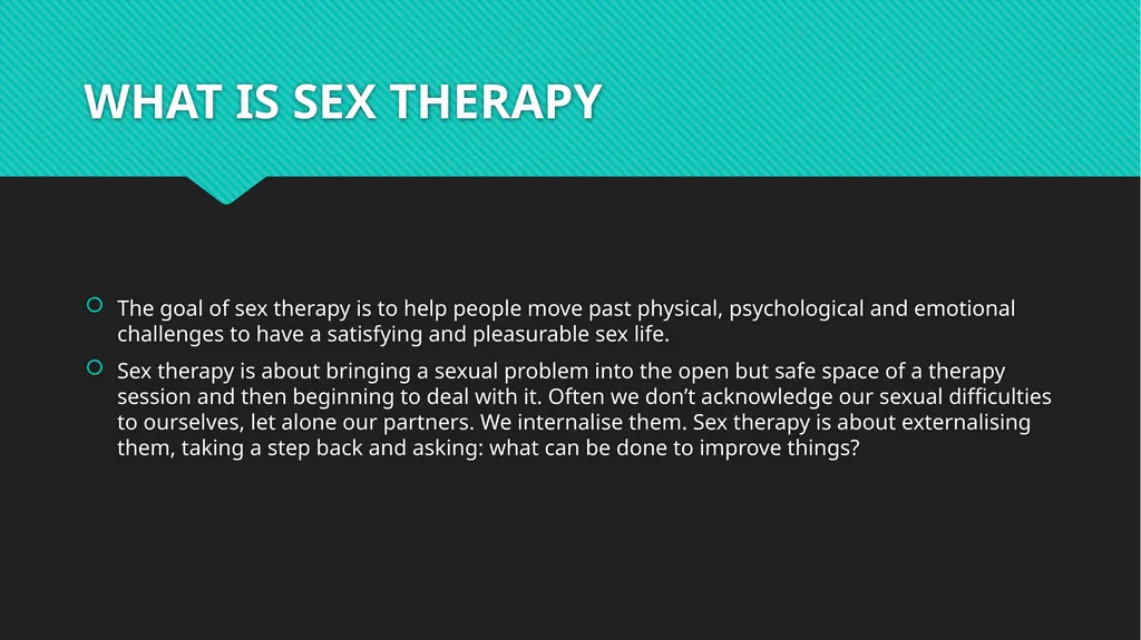 SEX THERAPY MODULE 1 BASIC CERTIFICATION CLASS - slide 5 of 37