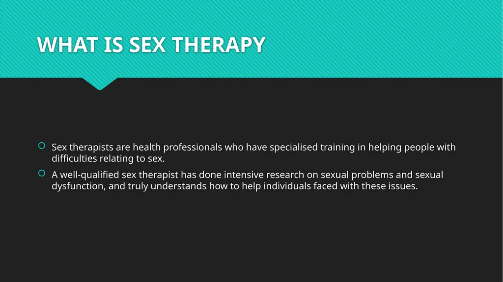 SEX THERAPY MODULE 1 BASIC CERTIFICATION CLASS - slide 6 of 37
