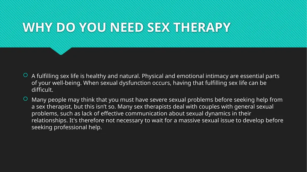 SEX THERAPY MODULE 1 BASIC CERTIFICATION CLASS - slide 10 of 37