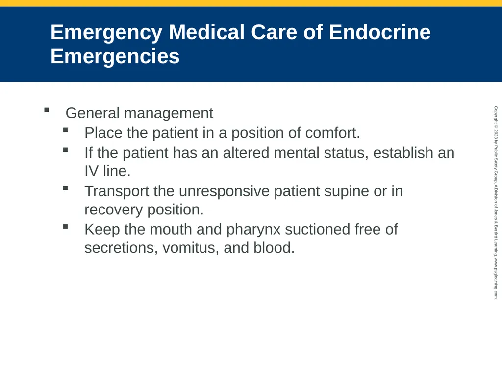 Endocrine and Hematologic Emergencies CHAPTER 21: - slide 36 of 67