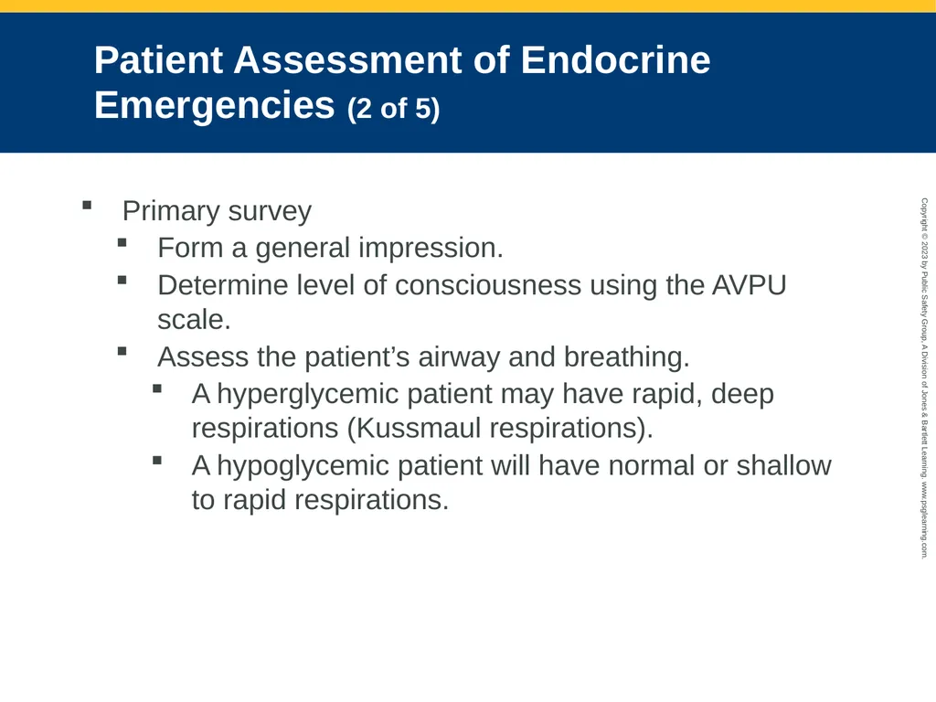 Endocrine and Hematologic Emergencies CHAPTER 21: - slide 32 of 67