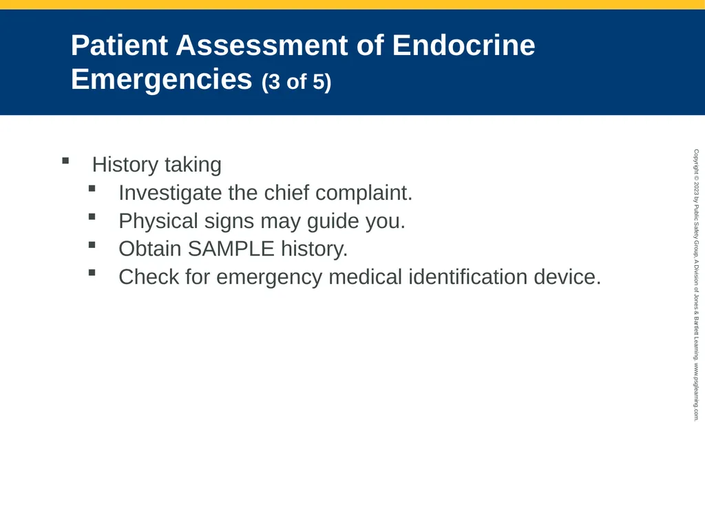 Endocrine and Hematologic Emergencies CHAPTER 21: - slide 33 of 67