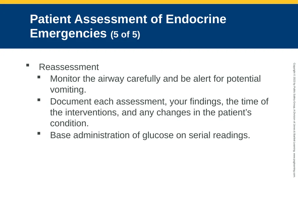 Endocrine and Hematologic Emergencies CHAPTER 21: - slide 35 of 67