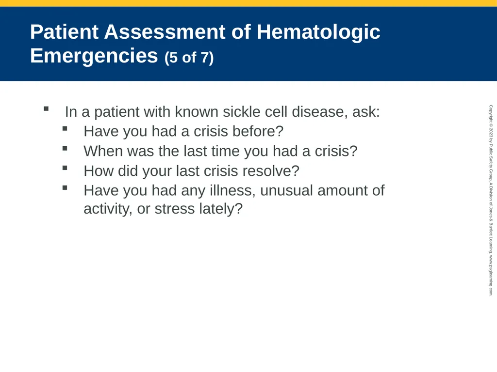 Endocrine and Hematologic Emergencies CHAPTER 21: - slide 63 of 67