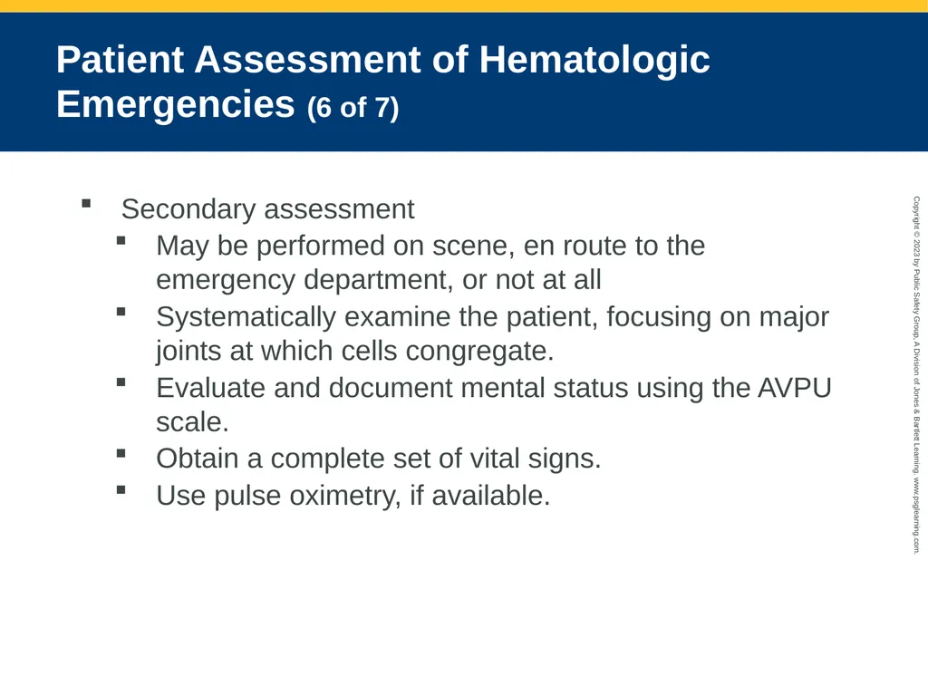 Endocrine and Hematologic Emergencies CHAPTER 21: - slide 64 of 67
