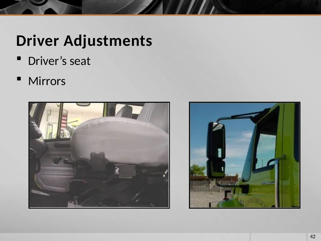 FIRE VEHICLE DRIVER ORIENTATION (BL-300) - slide 42 of 85