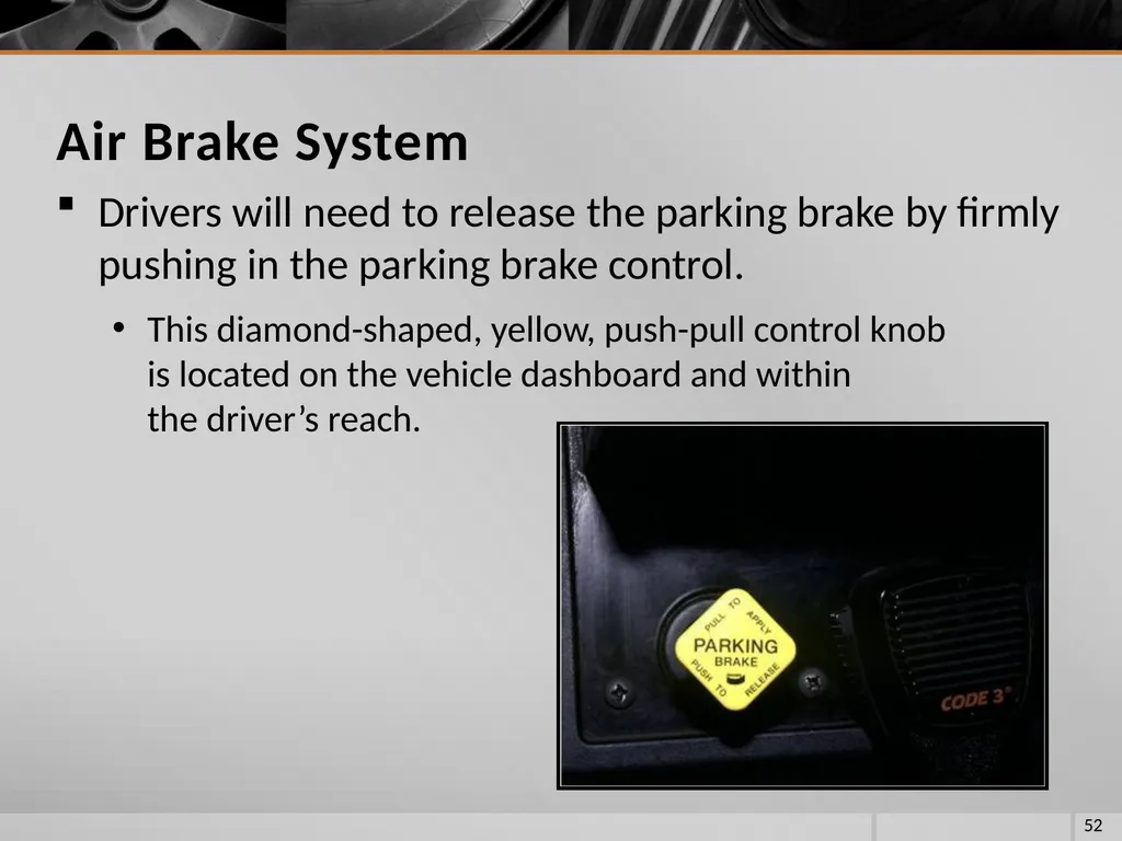 FIRE VEHICLE DRIVER ORIENTATION (BL-300) - slide 52 of 85