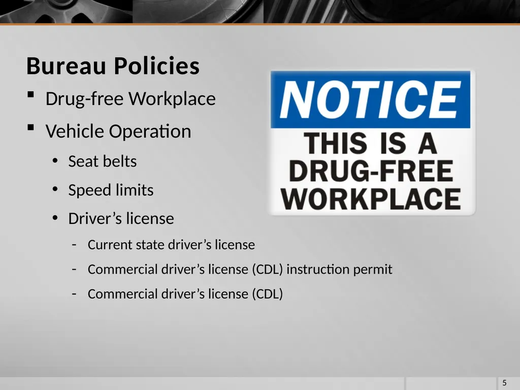 FIRE VEHICLE DRIVER ORIENTATION (BL-300) - slide 5 of 85
