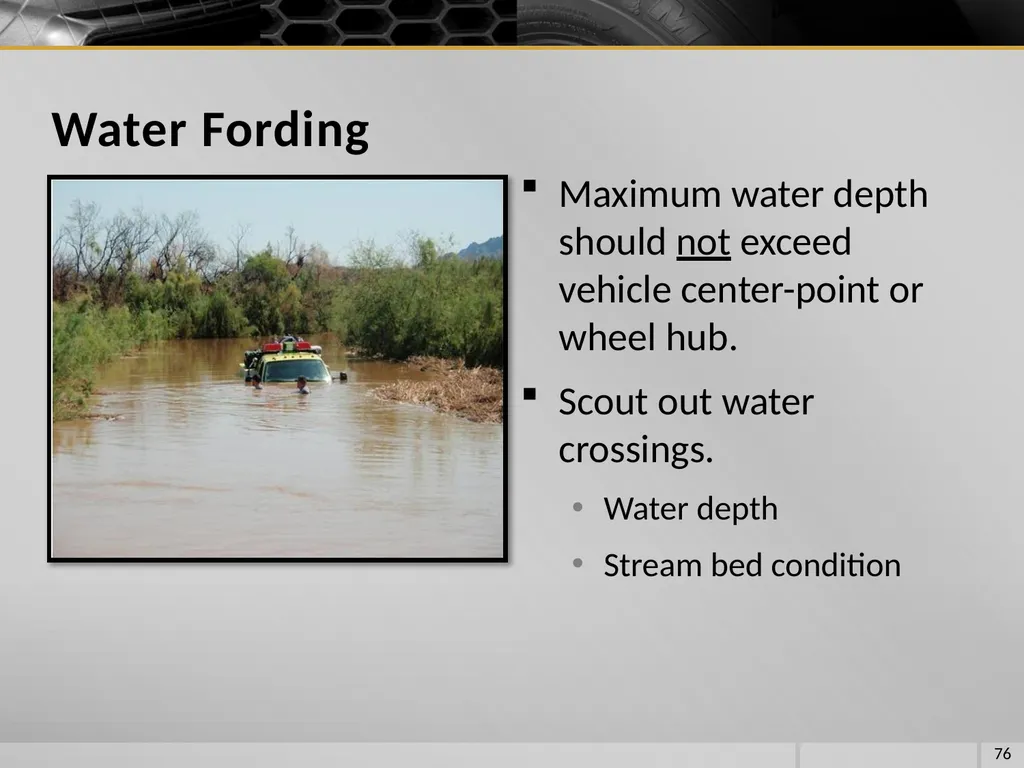 FIRE VEHICLE DRIVER ORIENTATION (BL-300) - slide 76 of 85