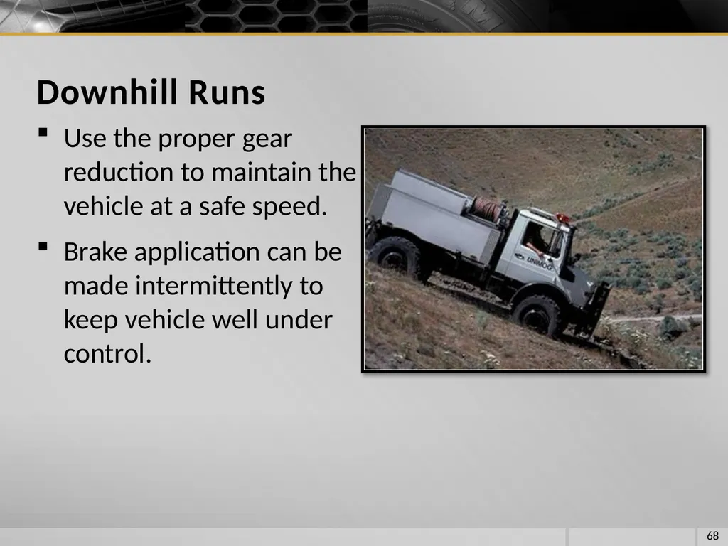FIRE VEHICLE DRIVER ORIENTATION (BL-300) - slide 68 of 85