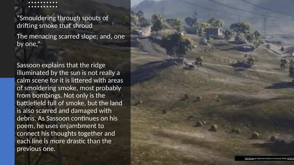 Attack / Going Over the Top Siegfried Sassoon - slide 6 of 12