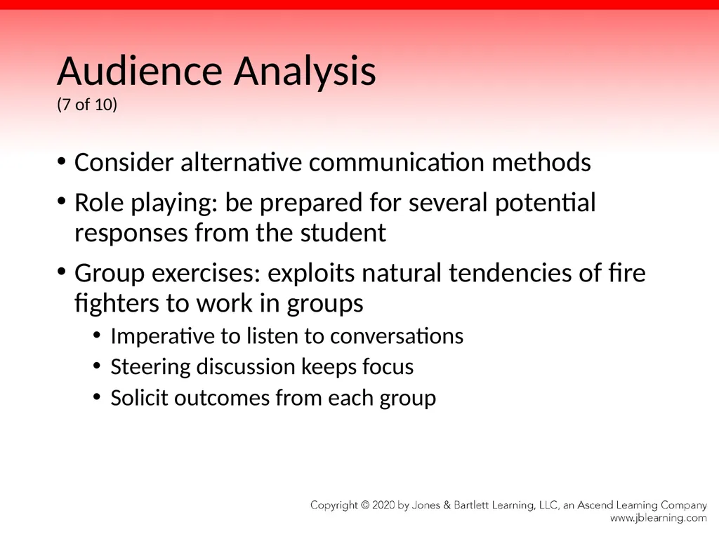 Chapter 4 Communication Skills Objectives Identify - slide 47 of 85
