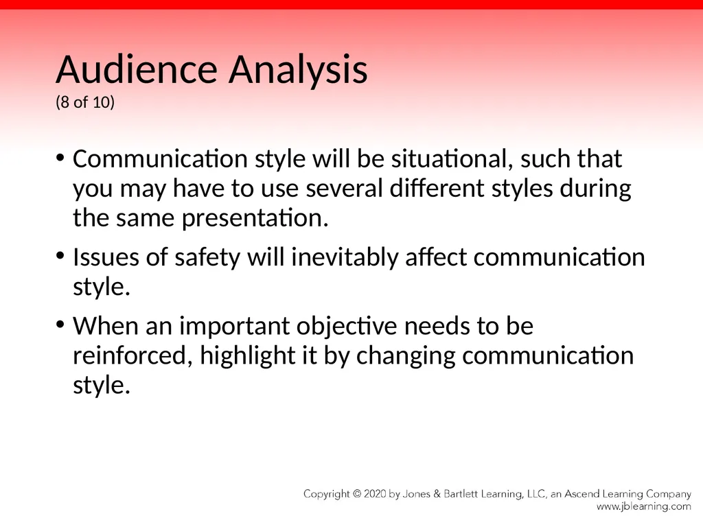 Chapter 4 Communication Skills Objectives Identify - slide 48 of 85