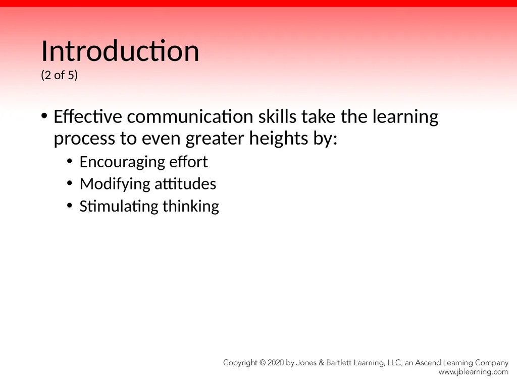 Chapter 4 Communication Skills Objectives Identify - slide 4 of 85