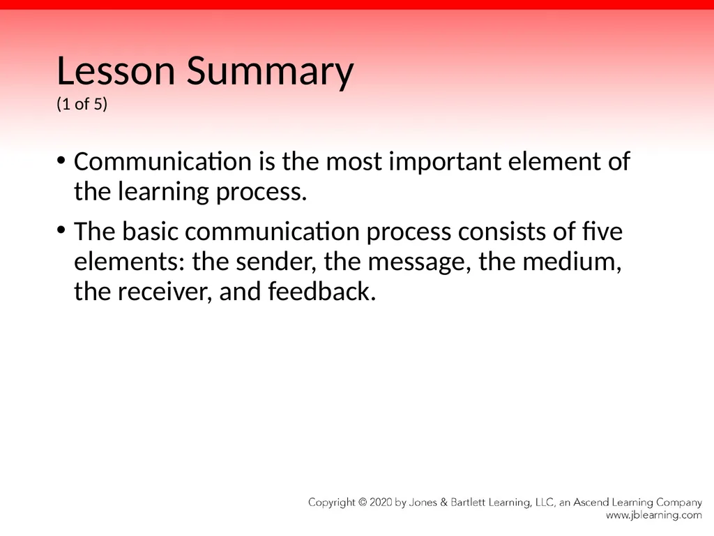 Chapter 4 Communication Skills Objectives Identify - slide 81 of 85