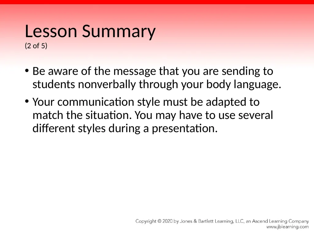 Chapter 4 Communication Skills Objectives Identify - slide 82 of 85