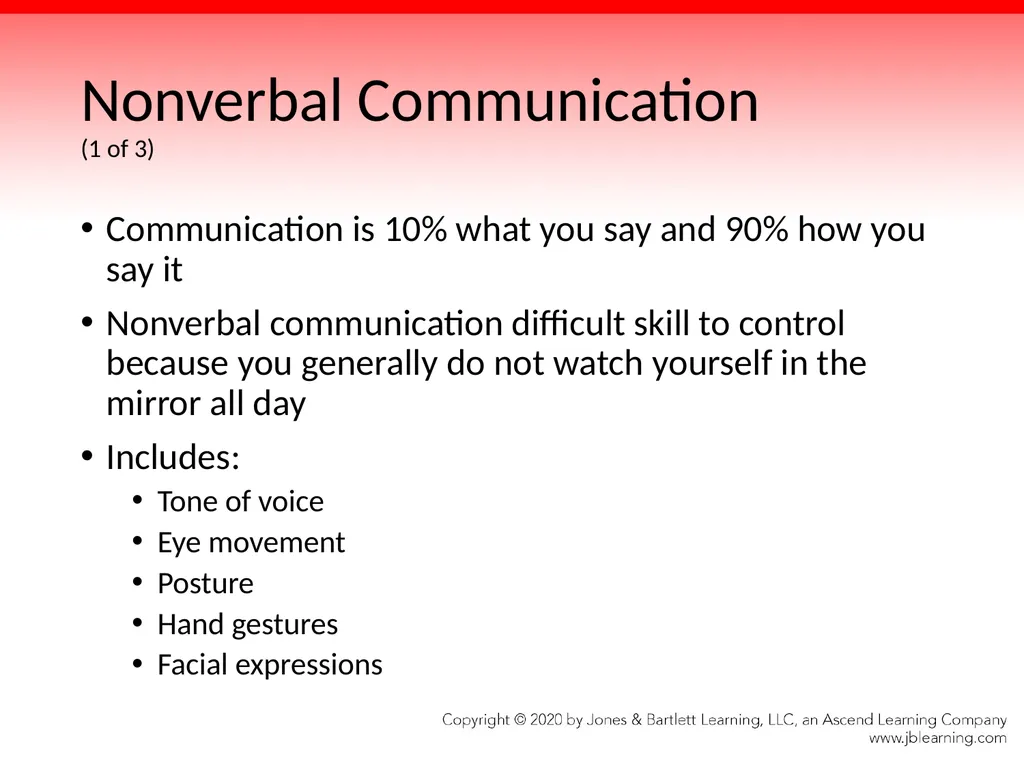 Chapter 4 Communication Skills Objectives Identify - slide 22 of 85