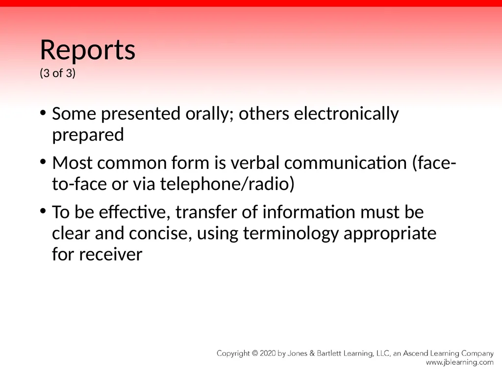 Chapter 4 Communication Skills Objectives Identify - slide 73 of 85