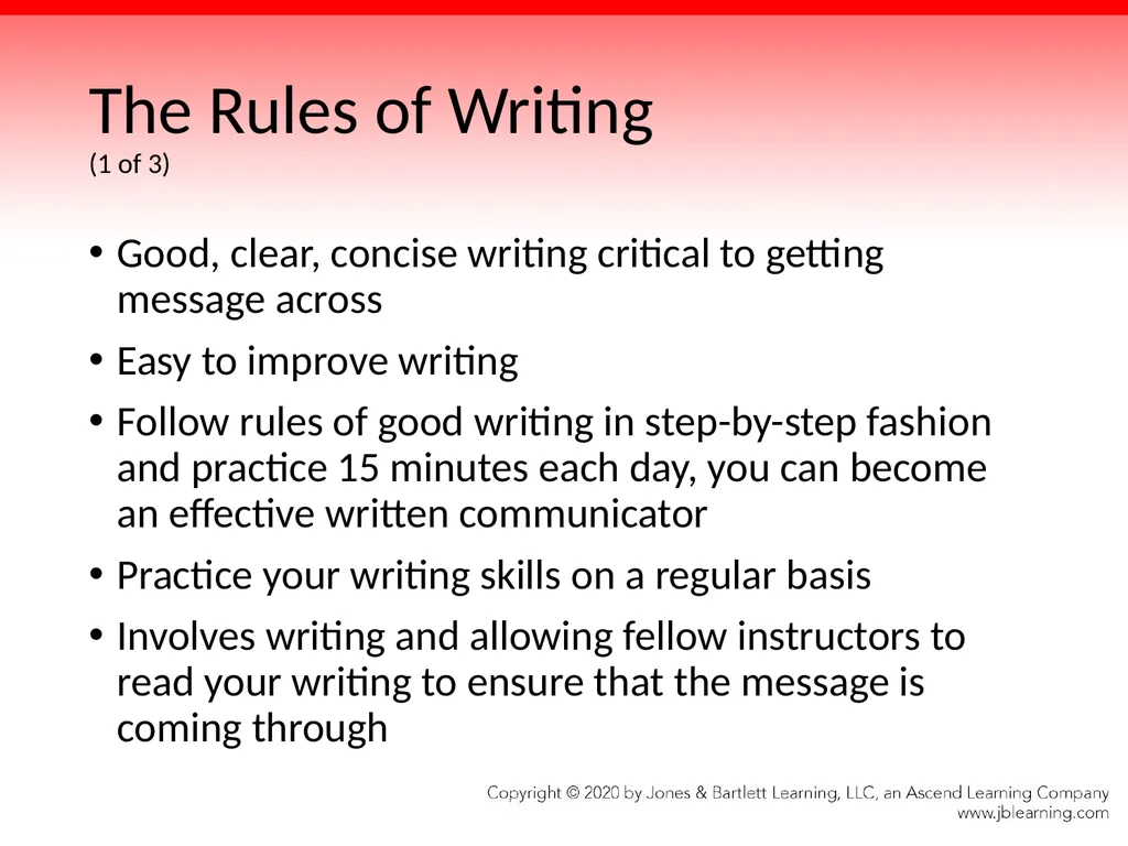 Chapter 4 Communication Skills Objectives Identify - slide 57 of 85